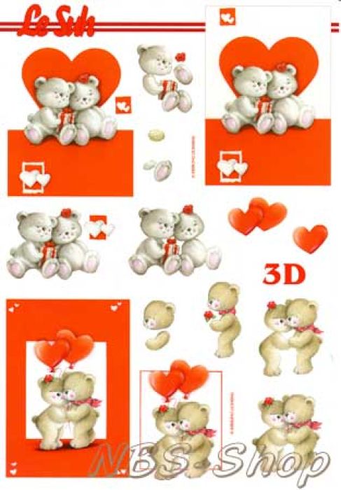 Le Suh Teddy mit Herz