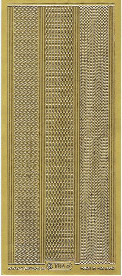 Sticker - Streifen gold
