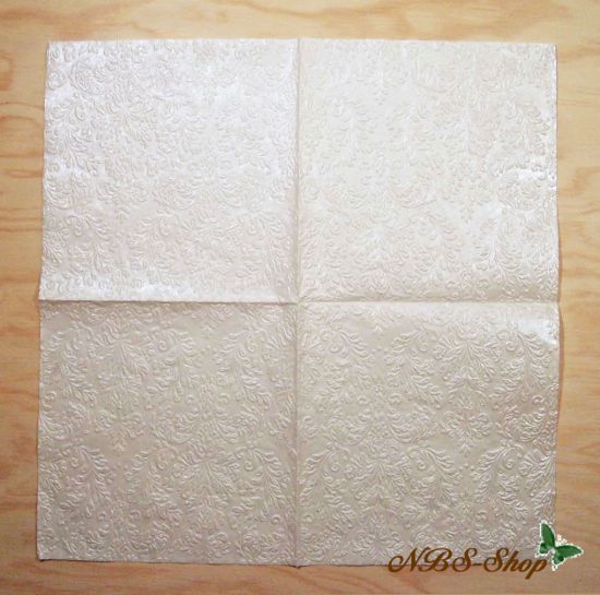 Motivserviette - Geprägt