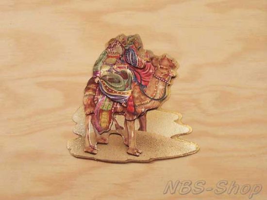 3D Motiv 3 Könige auf Kamel