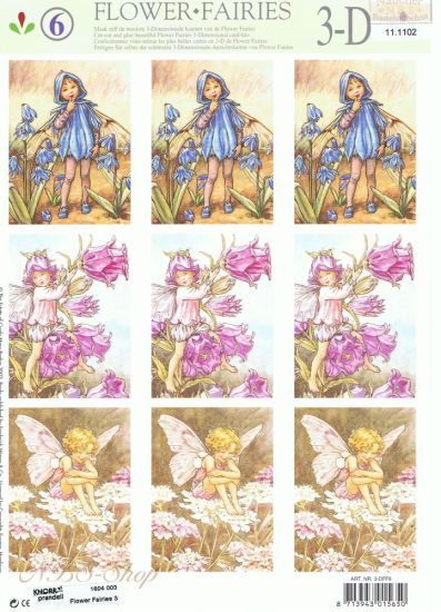 3D Bogen Flower-Fairies 6