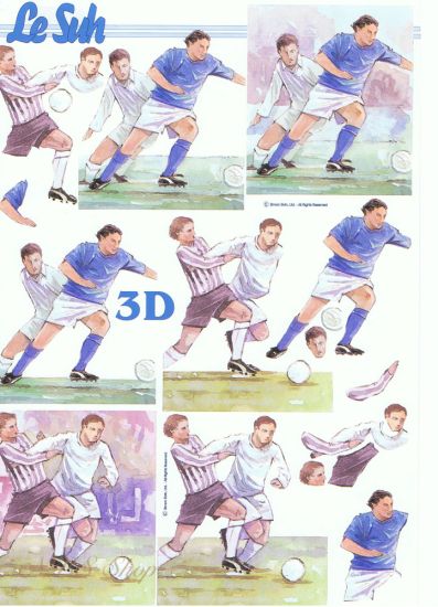 3D Bogen Fussballspiel