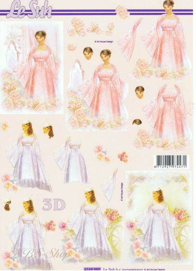 3D Bogen Braut / Brautjungfer