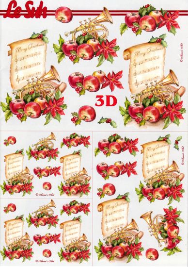 3D Bogen Trompete 3er