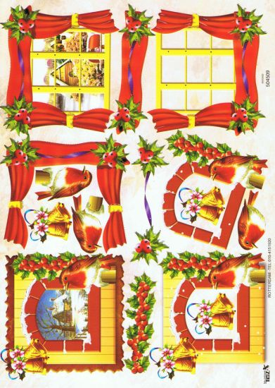 3D Bogen Fenster mit Ausblick