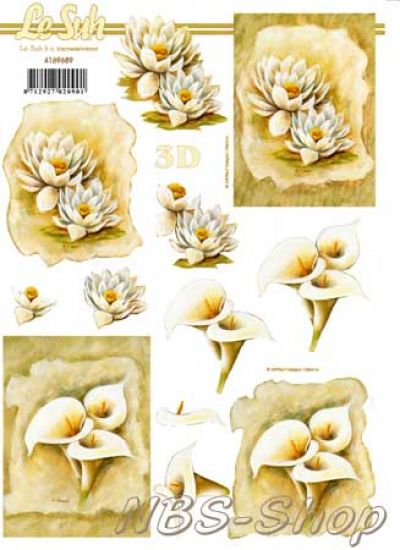 3D Bogen Blumen 3