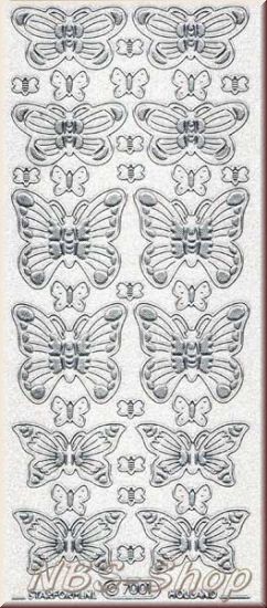 Sticker-Glitter-Schmetterlinge
