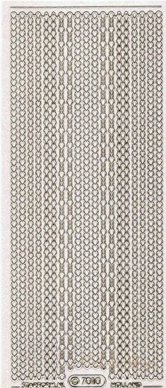 Sticker-Glitter-Streifen