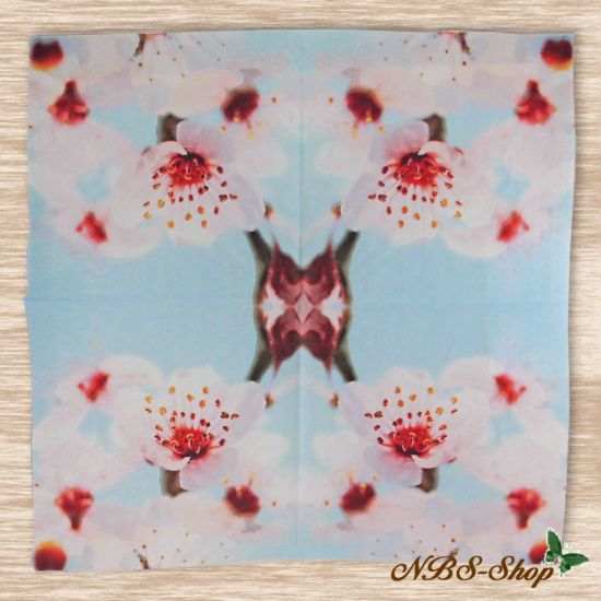 Motivserviette - Baumblüte