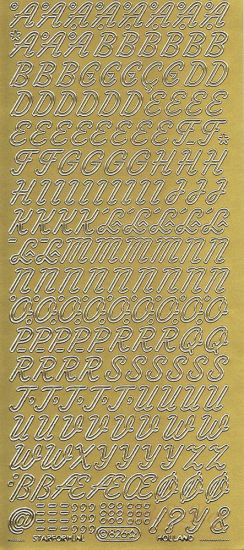 Sticker- grosse Buchstaben