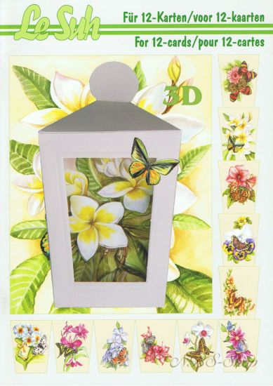 3D Buch DIN A5 Schmetterlinge