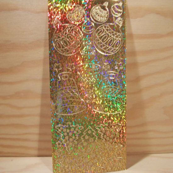 Sticker-holographisch-Baumschmuck