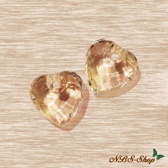 Acryl-Facette Herzen-Anhänger