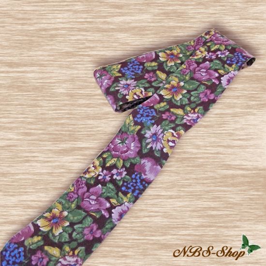 Band mit bunten Blumen