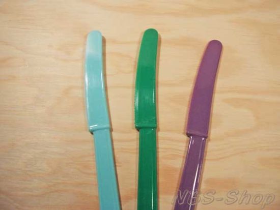 Besteck aus Kunststoff - Messer