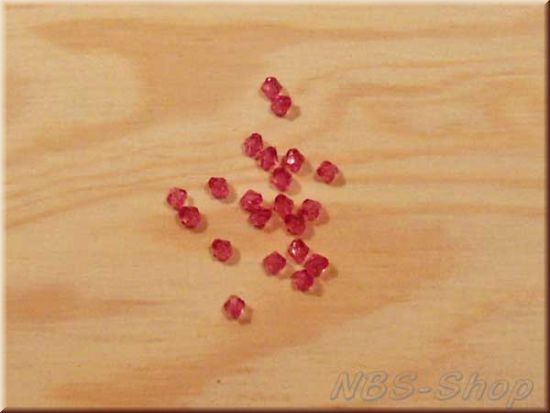 Acryl - Facette Perlen spitz 4,5mm