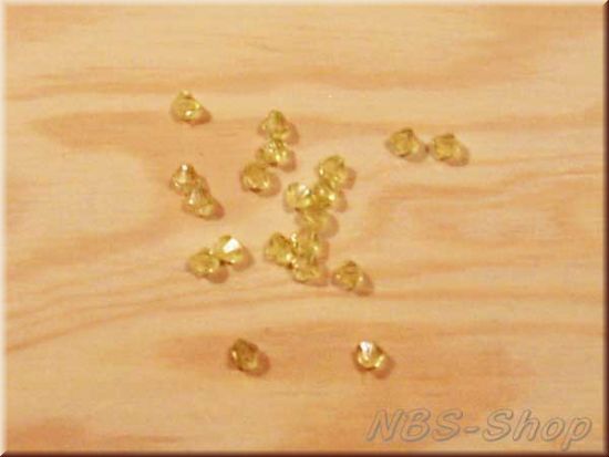 Acryl - Facette Perlen spitz 4,5mm