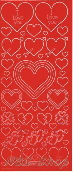 Sticker - Herzen