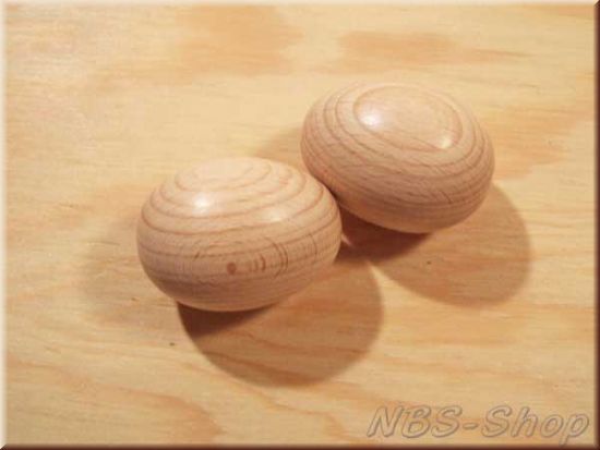 Holz Eier, 40mm