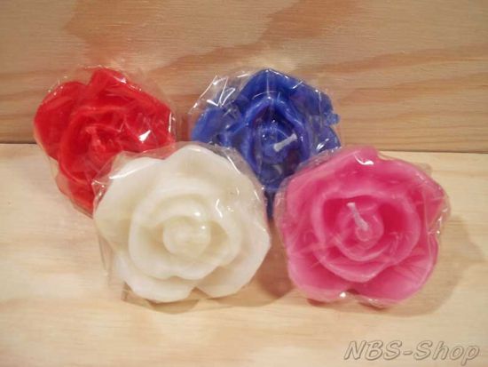 Schwimmkerze Rose