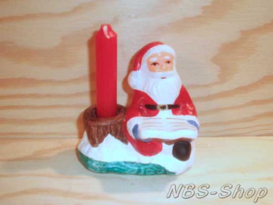 Kerzenhalter Weihnachtsmann