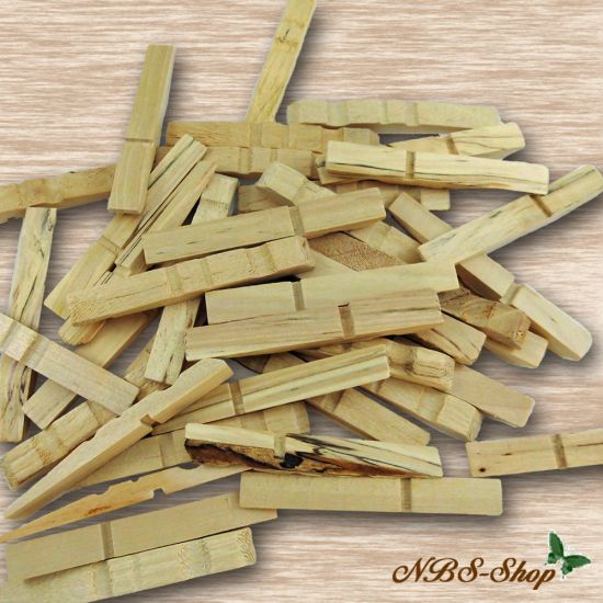 Holz - Wäscheklammerhälften