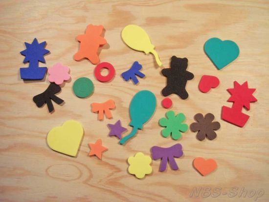 Moosgummi Formen