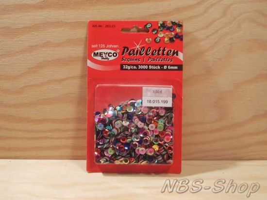 Pailletten bunt