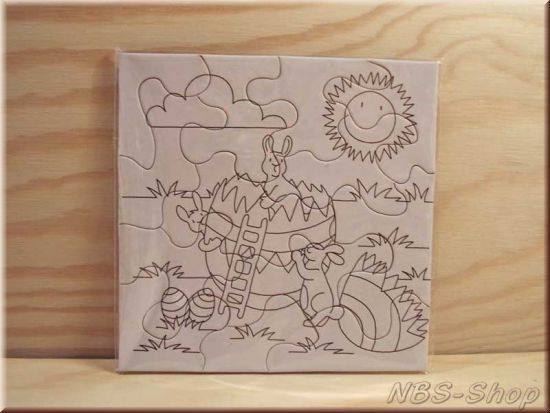 Ausmal-Puzzle "Ostern"