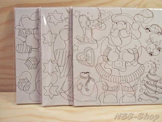 Ausmalpuzzle Weihnachten