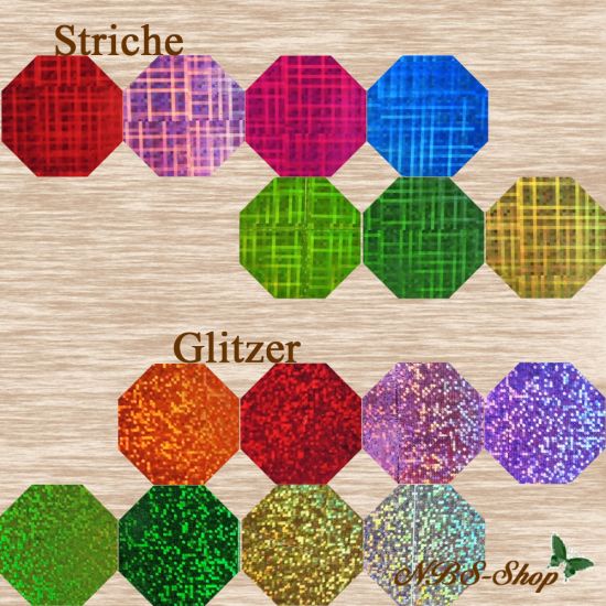 Stehende Karten aus Hologramm-Papier