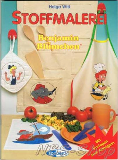 Stoffmalerei "Benjamin Blümchen ©" B