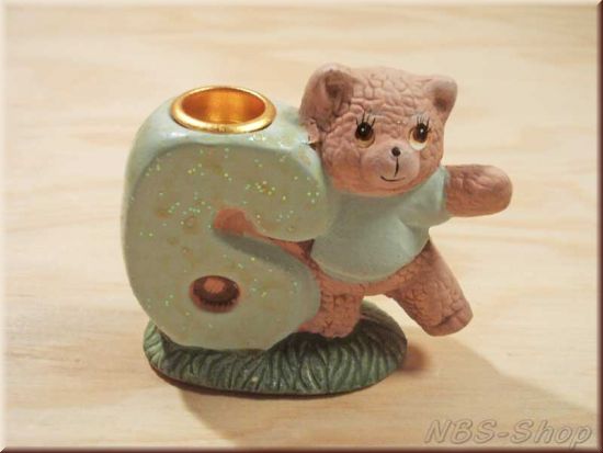 Zahlenbärchen Steingut