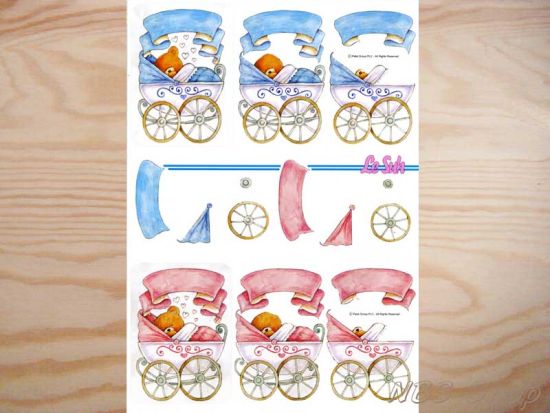 3D Bogen Im Kinderwagen