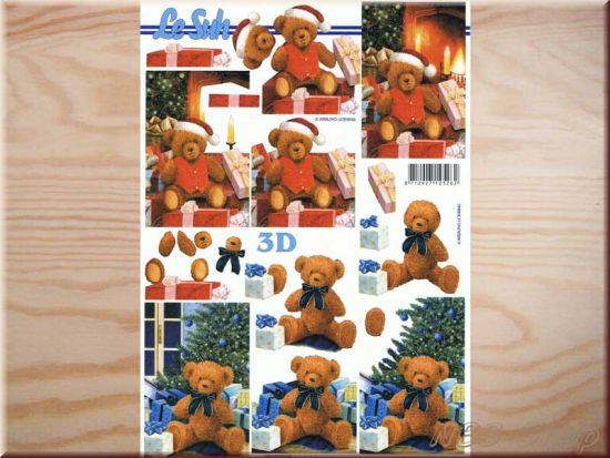 3D Bogen Teddybär