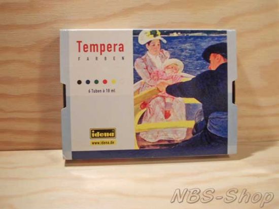 Temperafarben Set