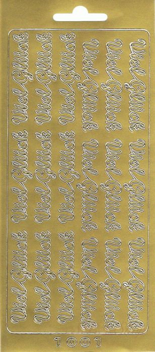 Sticker- "Viel Glück"