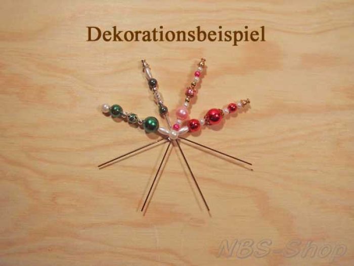 Drahtstern 8-strahlig 15cm