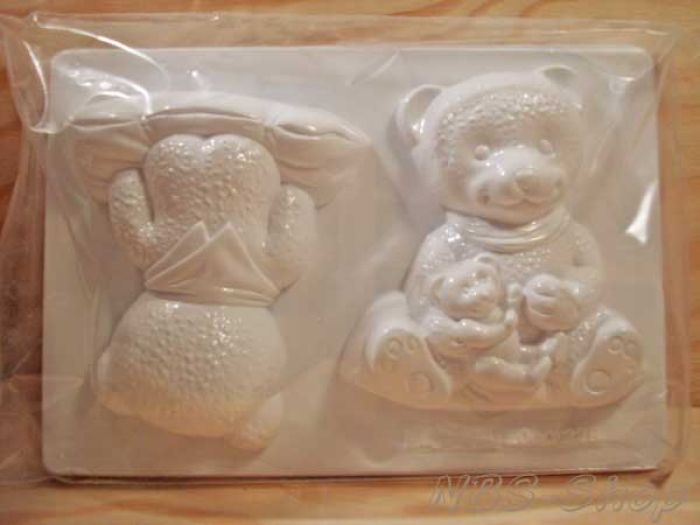 Gießform 3D Bär B-Ware
