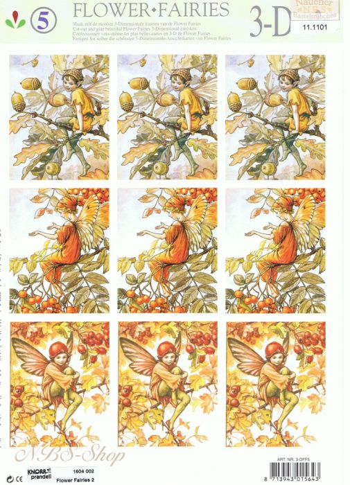 3D Bogen Flower-Fairies 5
