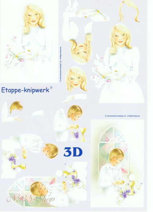 3D Bogen Kommunion / Konfirmation