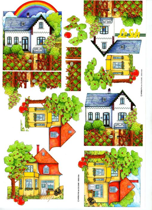 3D Bogen Haus / Umzug