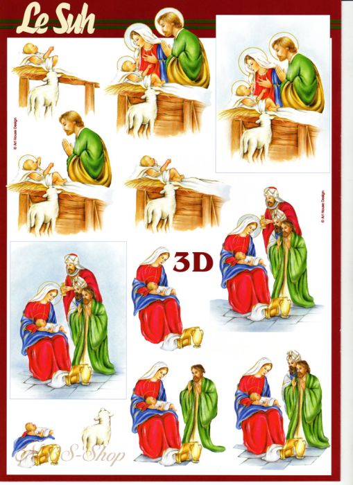 3D Bogen Die heilige Familie