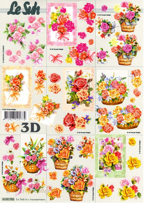3D Bogen Rosen Minis 2