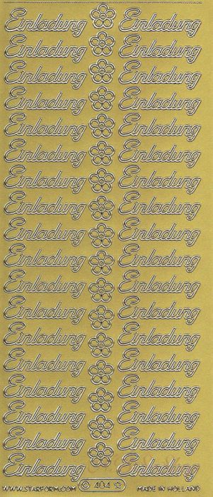 Sticker- "Einladung"