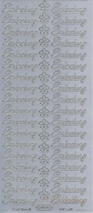 Sticker- "Einladung"