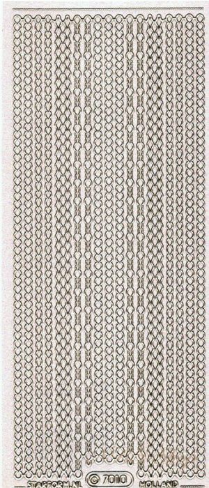 Sticker-Glitter-Streifen