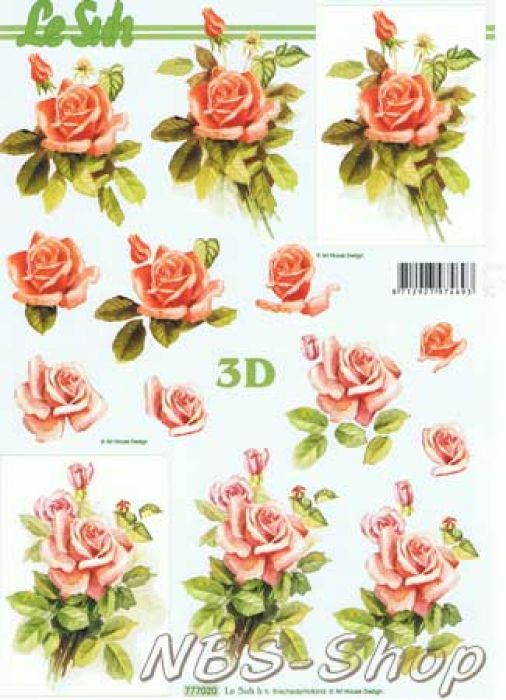 3D Bogen Rosen 1
