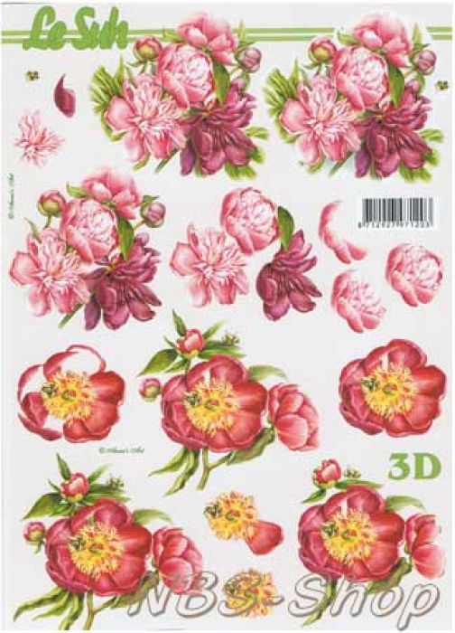 3D Bogen Blumen 1