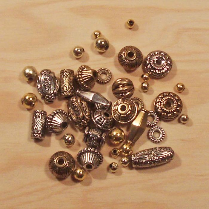 Metallic Design Perlen